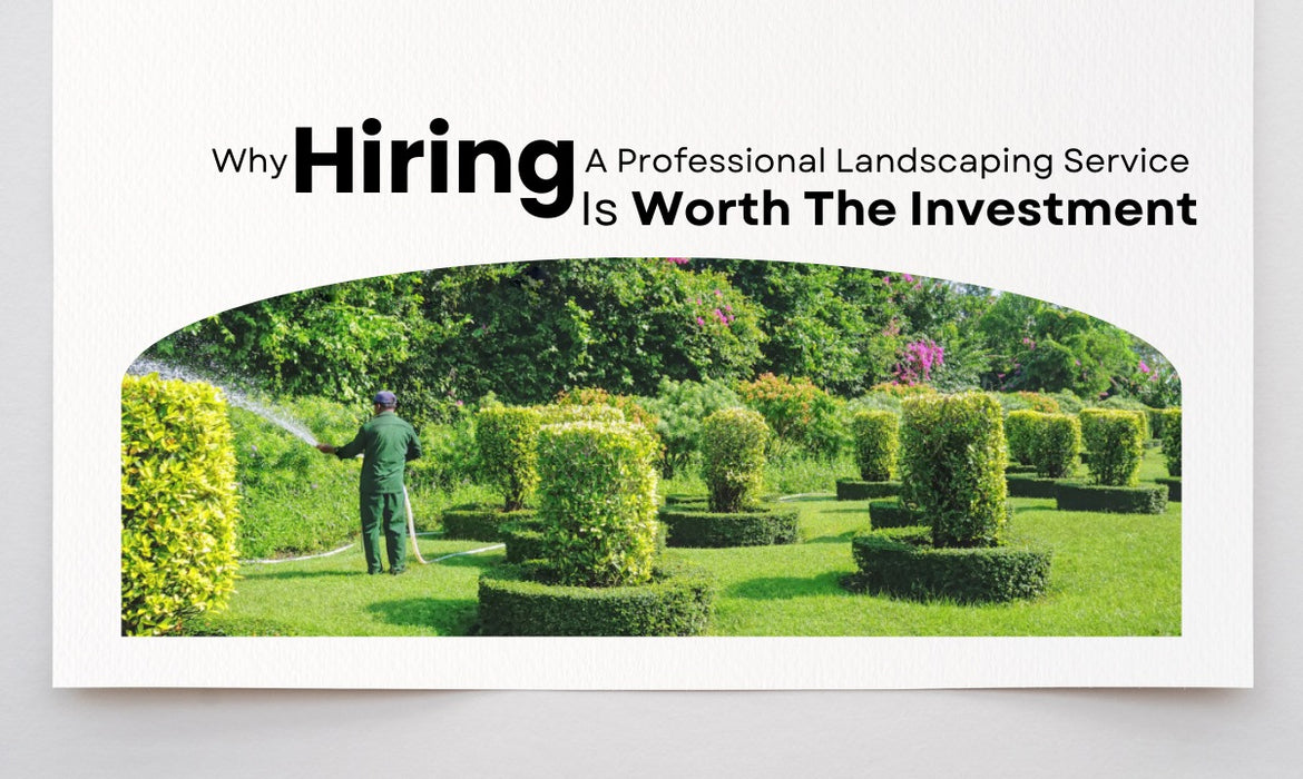 Why Hiring A Professional Landscaping Service Is Worth The Investment