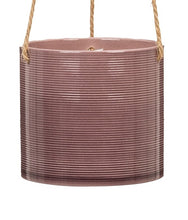 Lavender Hanging Ceramic Pot 429 Aubergine