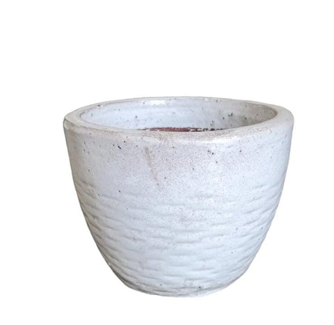 White Ceramic Pot