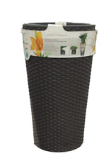 Lechuza Cilindro Cottage 23 Mocha Self-Watering Planter