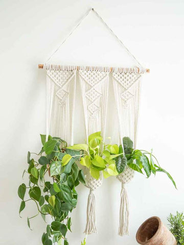 Macreme Hanger ( Triple Macrame)